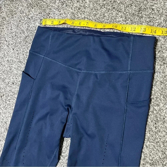 Brooks 221524 Method 7/8 Length Crop Tight Size Large Blue, Pittsburgh Marathon - Picture 5 of 11